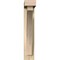 Ekena Millwork Thorton Block Rough Sawn Bracket w/ Offset Brace, Douglas Fir, 4"W x 14"D x 22"H BKT0402X14X22THR05RDF - alternate 4